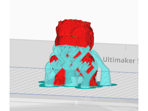 Mosasaurus funko pop from the Jurassic Park franchise 3D Print Model