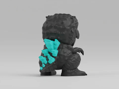 Mosasaurus funko pop from the Jurassic Park franchise 3D Print Model