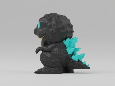Mosasaurus funko pop from the Jurassic Park franchise Modelo de impresión 3D