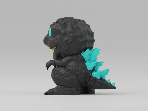Mosasaurus funko pop from the Jurassic Park franchise 3D Print Model