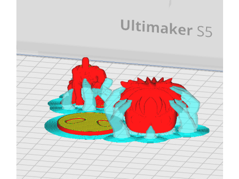 Luffy and Zoro funko models from the anime one piece 3D Принт Модель