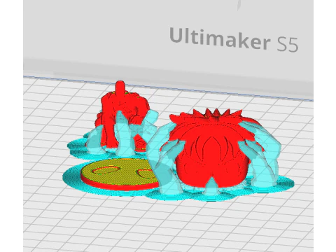 Luffy and Zoro funko models from the anime one piece 3D Print Model