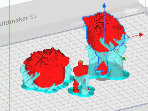 Luffy and Zoro funko models from the anime one piece 3D Print Model