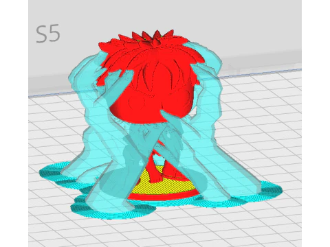 Luffy and Zoro funko models from the anime one piece 3D Print Model