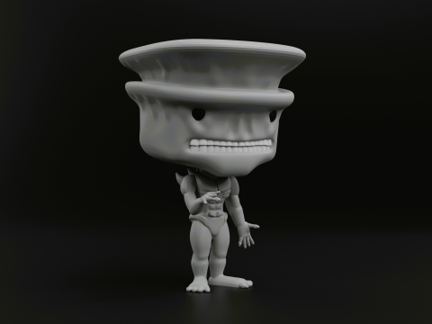 Kaiju No 9 funko pop from the anime Kaiju No 8 3Dプリントモデル