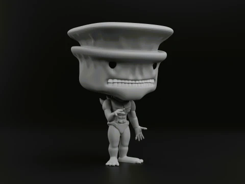 Kaiju No 9 funko pop from the anime Kaiju No 8 3D Print Model
