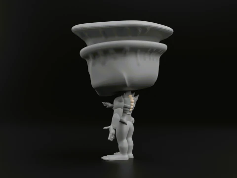 Kaiju No 9 funko pop from the anime Kaiju No 8 3D Print Model