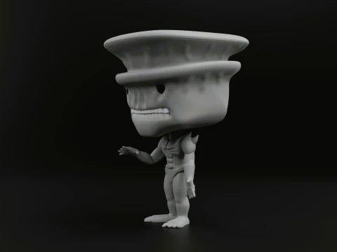 Kaiju No 9 funko pop from the anime Kaiju No 8 3D Print Model