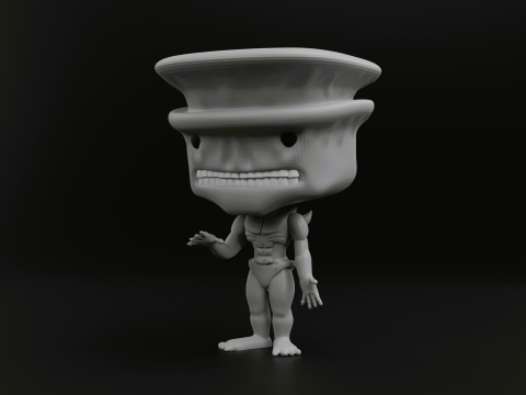 Kaiju No 9 funko pop from the anime Kaiju No 8 3Dプリントモデル