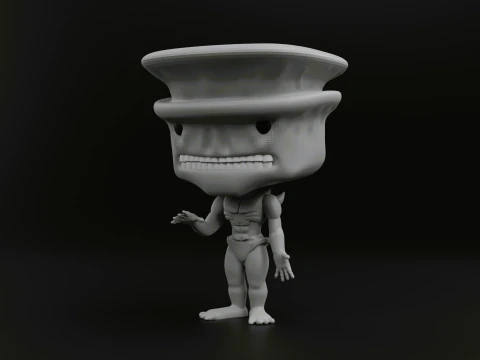 Kaiju No 9 funko pop from the anime Kaiju No 8 3D Print Model