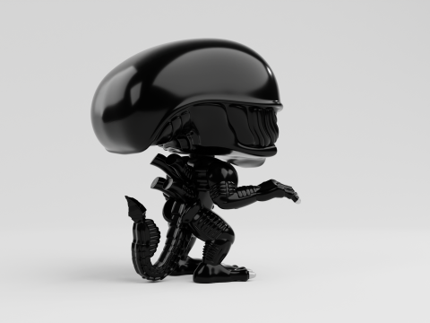 Xenomorph funko pop from the movie alien 3Dプリントモデル
