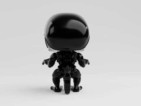 Xenomorph funko pop from the movie alien 3D Print Model