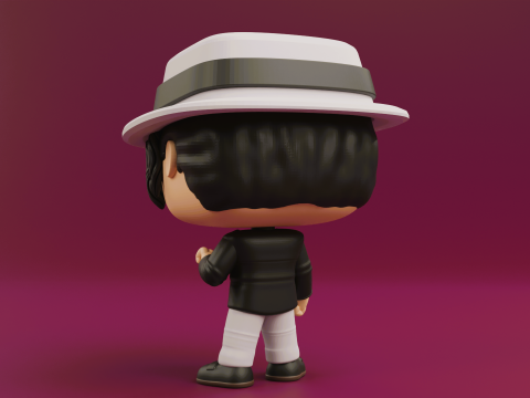 Muzan Kibutsuji Funko pop from the anime demon slayer 3D 프린트 모델