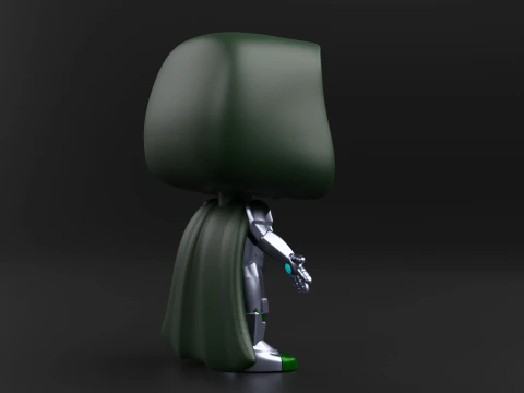 Infamous Iron Man funko pop from the Marvel Comics 3D Print Model