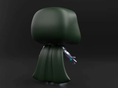 Infamous Iron Man funko pop from the Marvel Comics 3D Print Model