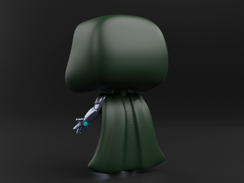 Infamous Iron Man funko pop from the Marvel Comics 3D Print Model