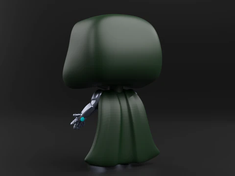 Infamous Iron Man funko pop from the Marvel Comics 3D Print Model