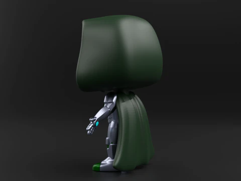 Infamous Iron Man funko pop from the Marvel Comics 3D Print Model