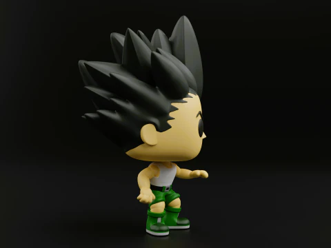 Gon Freecss funko pop from the anime hunter x hunter 3D Print Model