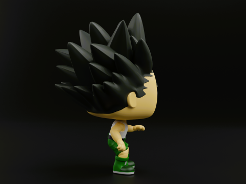 Gon Freecss funko pop from the anime hunter x hunter 3D Print Model