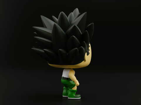 Gon Freecss funko pop from the anime hunter x hunter 3D Print Model