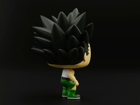Gon Freecss funko pop from the anime hunter x hunter 3D Print Model