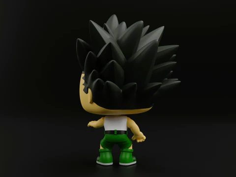 Gon Freecss funko pop from the anime hunter x hunter 3D Print Model