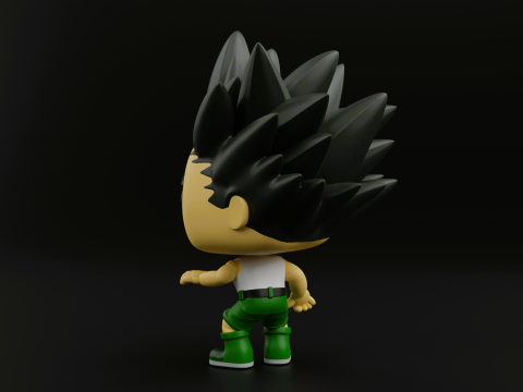 Gon Freecss funko pop from the anime hunter x hunter 3D Print Model