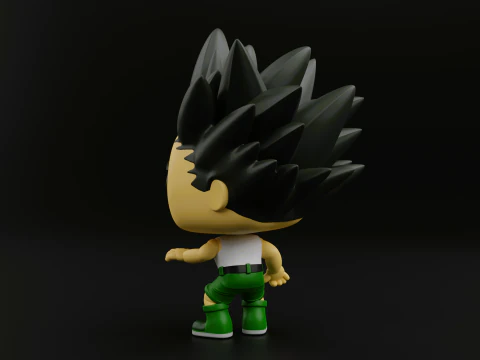 Gon Freecss funko pop from the anime hunter x hunter 3D Print Model