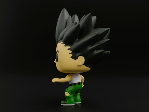 Gon Freecss funko pop from the anime hunter x hunter 3D Print Model