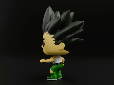 Gon Freecss funko pop from the anime hunter x hunter 3D Print Model
