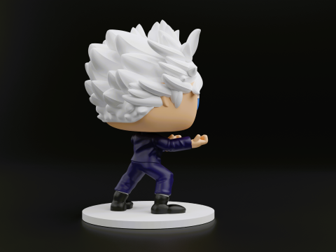 Satoru Gojo funko pop from Jujutsu Kaisen 3D Print Model