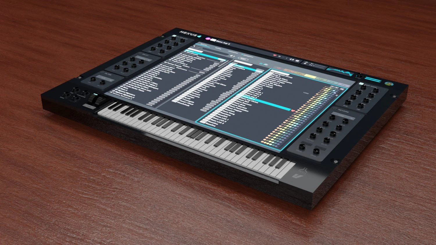 ReFX Nexus 4 - Virtual Synthesizer 3D Model .c4d .max .obj .3ds .fbx .stl .blend 