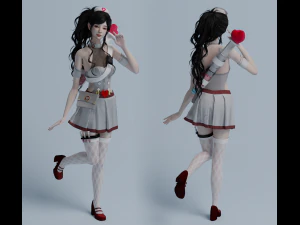 Nurse - Game Ready 3D Model
