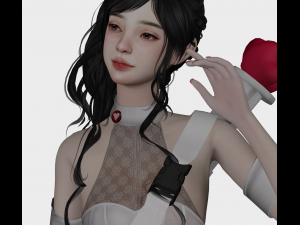 Nurse - Game Ready 3D Модель