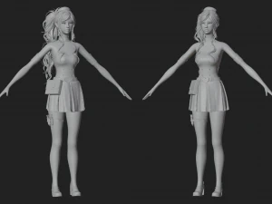 Nurse - Game Ready 3D Model