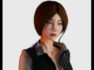 Adventure Girl - 3D Character 3D Model