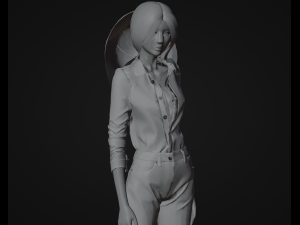 Adventure Girl - 3D Character Model 3D