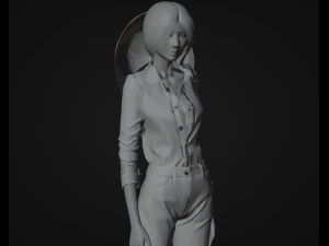 Adventure Girl - 3D Character 3D Model