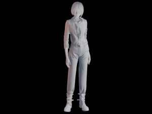 Adventure Girl - 3D Character Model 3D