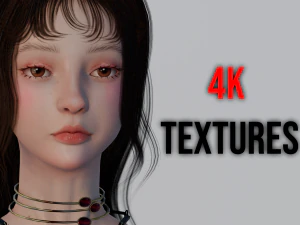 Vampire Girl - GameReady 3D Model