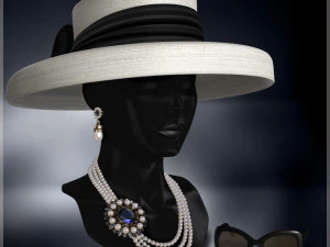 GCD Jewelry Set 2 3D Model