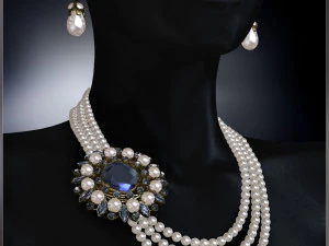 GCD Jewelry Set 2 3D Model