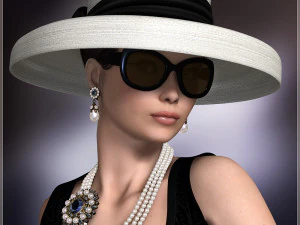 GCD Jewelry Set 2 3D Model