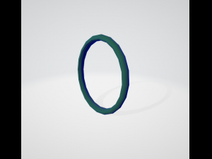 Sonic Ring Modello di stampa 3D