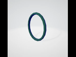 Sonic Ring 3D Print Model