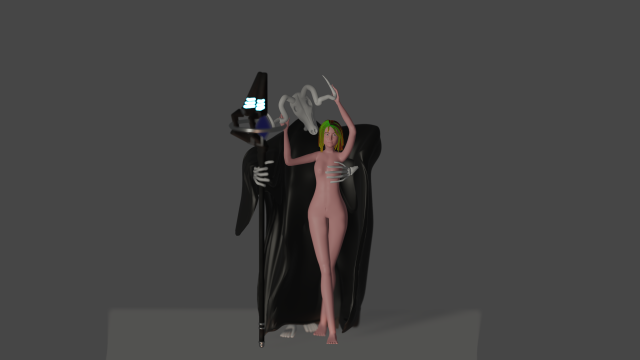 The magicians wife Model do druku 3D .c4d .max .obj .3ds .fbx .stl .blend 