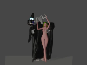 Жена волшебника 3D Принт Модель