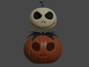 The pumpkin king 3D Baskı Modeli