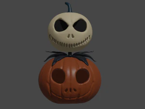 南瓜王 3D 打印模型